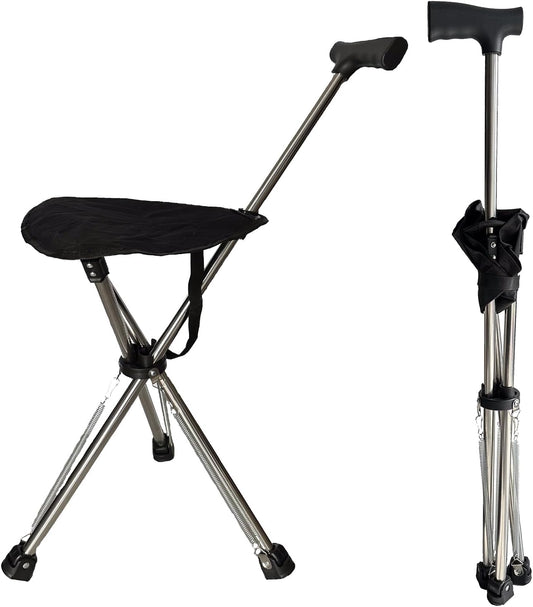 SitWalk™ Walking Seat – Fold, Walk & Rest Anytime